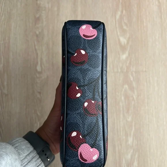 Coach Nolita 19 In Signature Canvas With Cherry - Picture 5 of 10